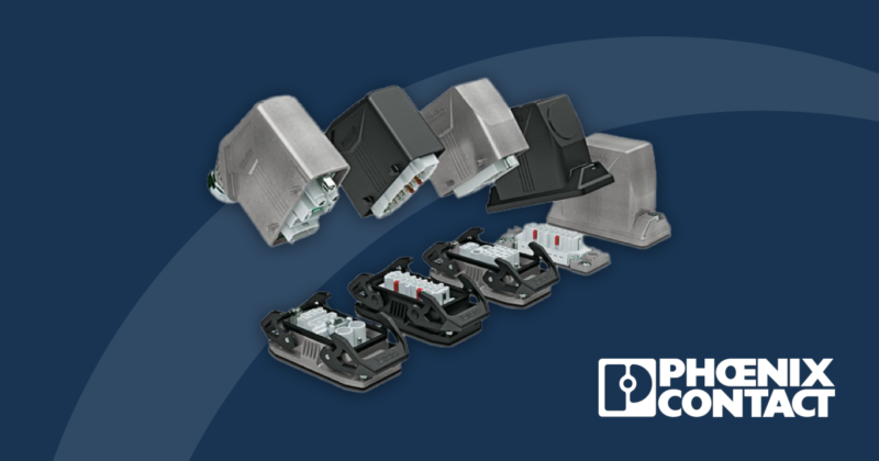 Phoenix Contact - Heavy Duty Industrial Connectors, Push & Click!