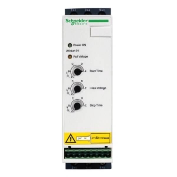 soft starter for asynchronous motor - ATSU01 - 22 A - 200..480 V - 4..11 KW - Schneider Electric - ATSU01N222LT