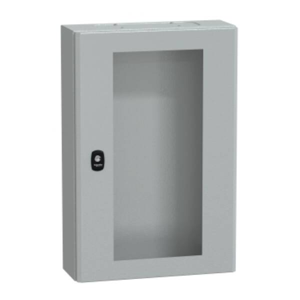 "PanelSet S3DM H600xW400xD150.IP66 IK10 RAL7035. top and bottom." - Schneider Electric - NSYS3DM6415T