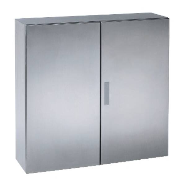 "PanelSet S3X stainless 316L, Scotch Brite® finish, H1000xW1000xD300 mm." - Schneider Electric - NSYS3X101030H