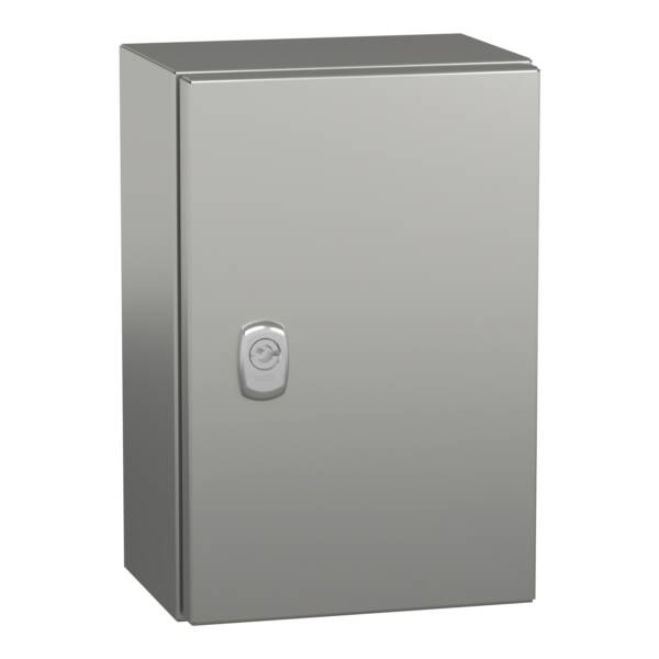"PanelSet S3X stainless 316L, Scotch Brite® finish, H300xW200xD150 mm." - Schneider Electric - NSYS3X3215H