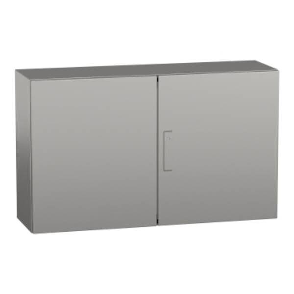 "PanelSet S3X - stainless steel 304L- Scotch Brite® finish - H600xW1000xD300 mm." - Schneider Electric - NSYS3X601030