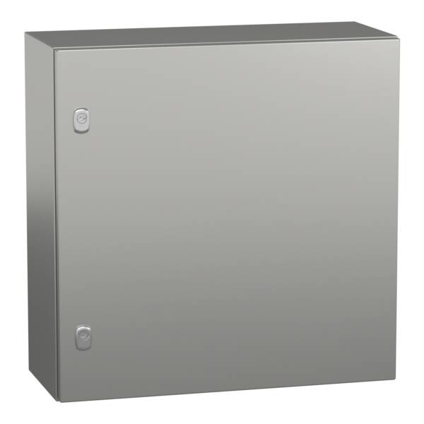 "PanelSet S3X stainless 316L, Scotch Brite® finish, H600xW600xD250 mm." - Schneider Electric - NSYS3X6625H
