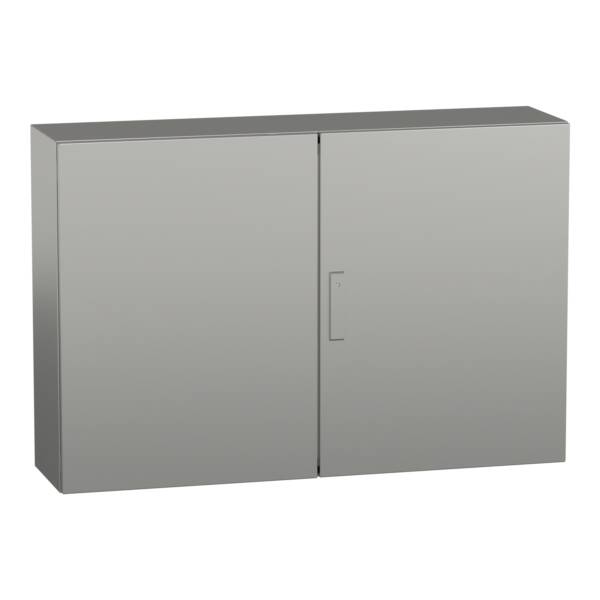 "PanelSet S3X - stainless steel 304L- Scotch Brite® finish - H800xW1200xD300 mm." - Schneider Electric - NSYS3X801230