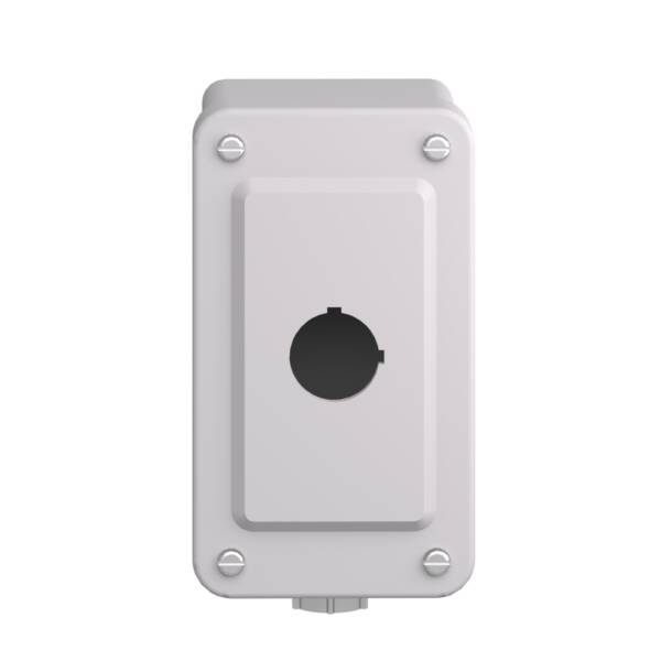 empty control station - 9001SK - plastic - 1 cut-out Ø 30 - Schneider Electric - 9001SKY1