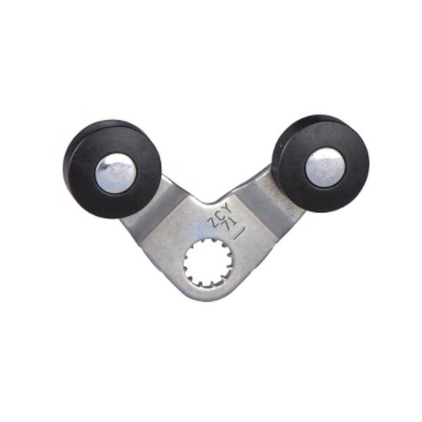 limit switch lever ZCY - forked arm with rollers 1 track - Telemecanique Sensors - ZCY71