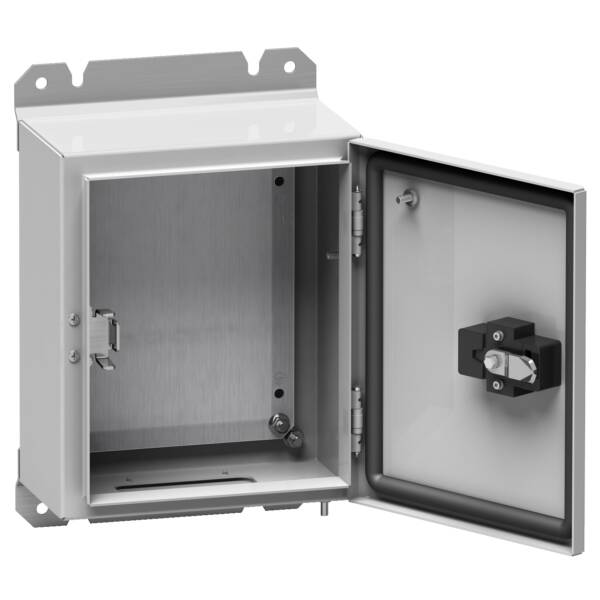 Spacial S3D seismic plain door with mount.plate - H600xW500xD250 - IP65 - IK10 - Schneider Electric - NSYS3D6G6525P