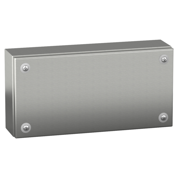 "Stainless steel wall mounted industrial box, PanelSeT SBX, 150x300x80 mm, IP66" - Schneider Electric - NSYSBX15308