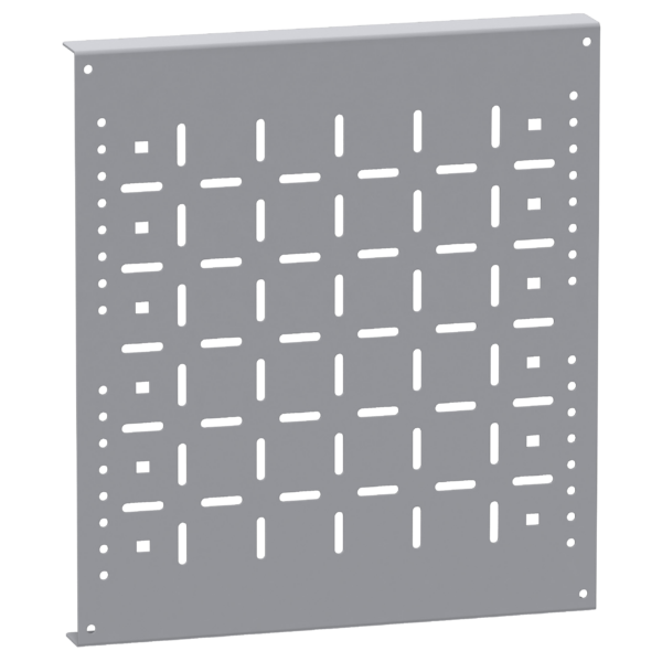 "Ventilated shelf for heavy load kit, PanelSeT SFN, PanelSet SF, for electrical enclosure W800 D800mm, steel" - Schneider Electric - NSYDHLT8080