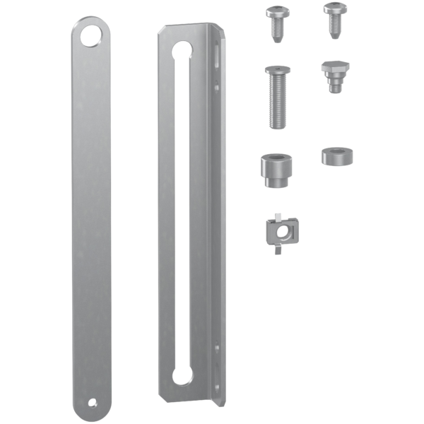 "Mechanical door retainer, PanelSeT SFN, PanelSet SF, 90° and 120° opening" - Schneider Electric - NSYSFMDR
