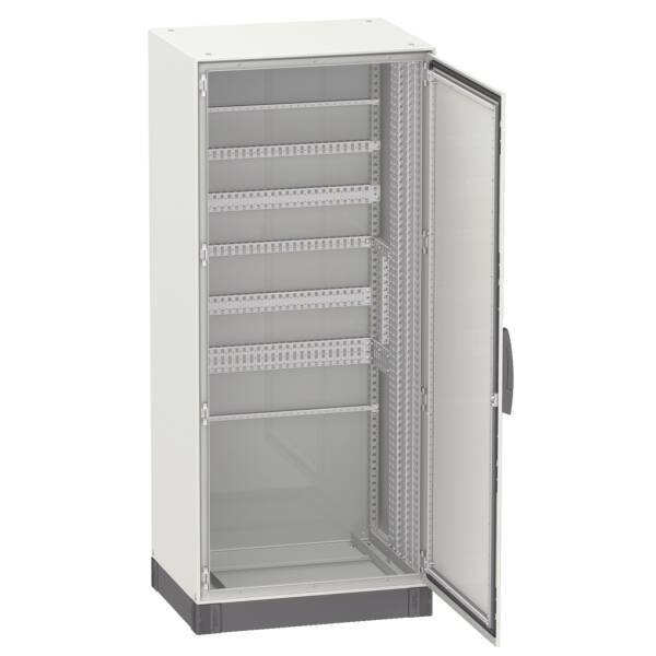 "PanelSeT SM compact enclosure with mounting plate - 1400x800x300 mm" - Schneider Electric - NSYSM14830P