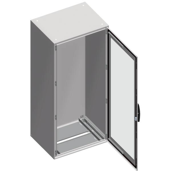 "PanelSeT SM compact enclosure with glazed door - 1800x800x500 mm" - Schneider Electric - NSYSM18850T
