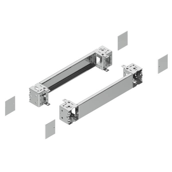 "PanelSeT - plain front panel plinth W1600 H100 stainless steel 316L" - Schneider Electric - NSYSPFX16100H