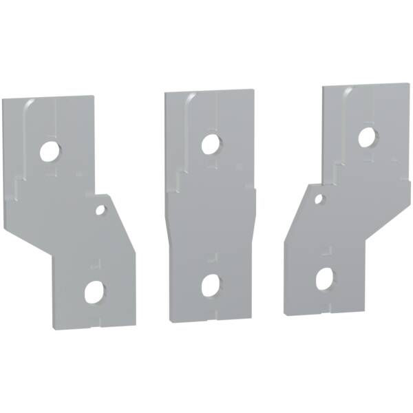 Spreader Kit,TeSys Giga contactor,for LC1G630-800,3 pole,box lug connections,70-80 mm pole pitch - Schneider Electric - LA9G3714