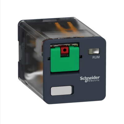 universal plug-in relay - Harmony RUM - 3 C/O - 24 V AC - 10 A - Schneider Electric - RUMC31B7