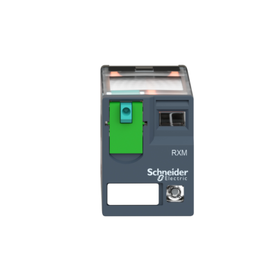 Miniature Plug-in relay - Harmony RXM 4 C/O 125 V DC 6 A with LED - Schneider Electric - RXM4AB2GD