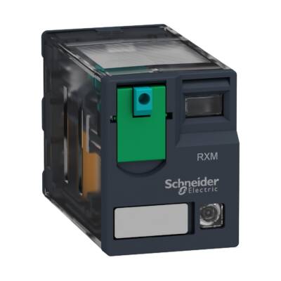 Miniature Plug-in relay - Harmony RXM 4 C/O 48 V DC 3 A with LED - Schneider Electric - RXM4GB2ED