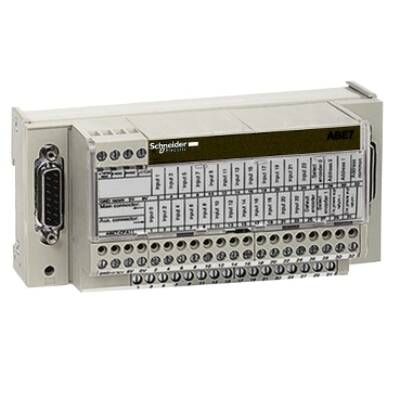 connection sub-base ABE7 - for counter and analog channels - Schneider Electric - ABE7CPA01