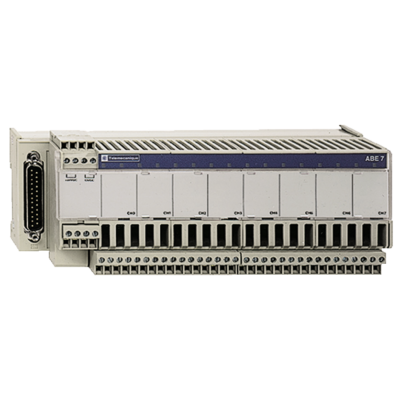 connection sub-base ABE7 - for distribution of 8 analog input channels - Schneider Electric - ABE7CPA31E