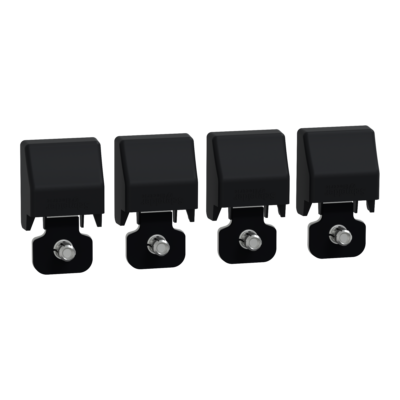 "Set of 4 wall fixing brackets and cover for PanelSeT S3D" - Schneider Electric - NSYAEFPFSC2
