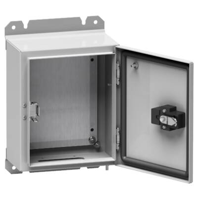 "PanelSeT S3D seismic plain door with mount.plate - H800xW600xD300 - IP65 - IK10" - Schneider Electric - NSYS3D6G8630P