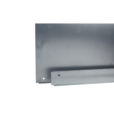 "One entry cable gland plate, PanelSeT SFN, PanelSet SF, for electrical enclosure W600 D400mm, fixed by clips" - Schneider Electric - NSYEC641