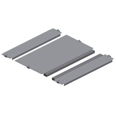 "One entry cable gland plate, PanelSeT SFN, PanelSet SF, for electrical enclosure W800 D600mm, fixed by clips" - Schneider Electric - NSYEC861