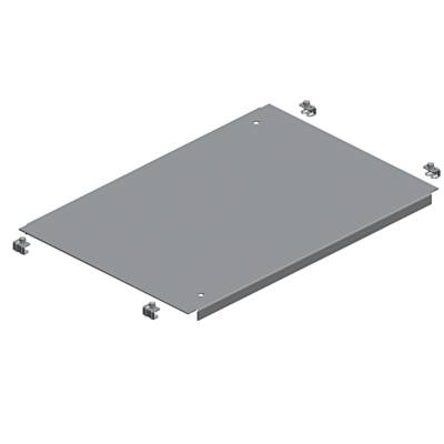 "Plain cable gland plate, PanelSeT SFN, PanelSet SF, for electrical enclosure W800 D800mm, fixed by clips" - Schneider Electric - NSYEC88