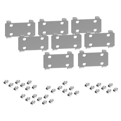 "Coupling kit for enclosures equipped with swinging 19" rack, PanelSeT SFN, PanelSet SF, Set of 1" - Schneider Electric - NSYSFBK19