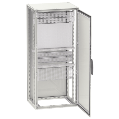 "Quick coupling kit, PanelSeT SFN, PanelSet SF, set of 4 flat links and fixing elements" - Schneider Electric - NSYSFBKF