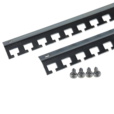 "Cable guide crossrails for framework, PanelSeT SFN, SF, SM, for electrical enclosure W800mm , set of 2" - Schneider Electric - NSYCFS128