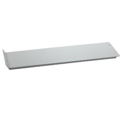 "Hinged plain cover plate, PanelSeT SFN, PanelSeT SF, PanelSeT SM, for electrical enclosure W600mm steel, H450mm" - Schneider Electric - NSYMPCH456