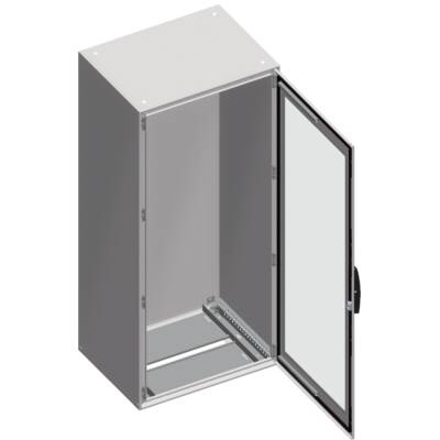 "PanelSeT SM compact enclosure with glazed door - 1800x800x500 mm" - Schneider Electric - NSYSM18850T
