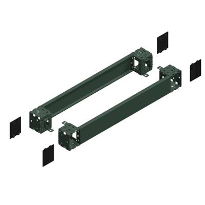 "Front & rear plinth, PanelSeT SFN, PanelSeT SF, PanelSeT SM, for electrical enclosure W600mm, plinth H100mm" - Schneider Electric - NSYSPF6100