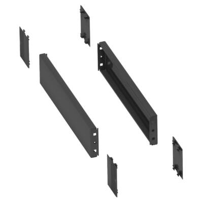 "Side panels for the plinth, PanelSeT SFN, PanelSeT SF, PanelSeT SM, for electrical enclosure  D500mm, set of 2, H100mm" - Schneider Electric - NSYSPS5100