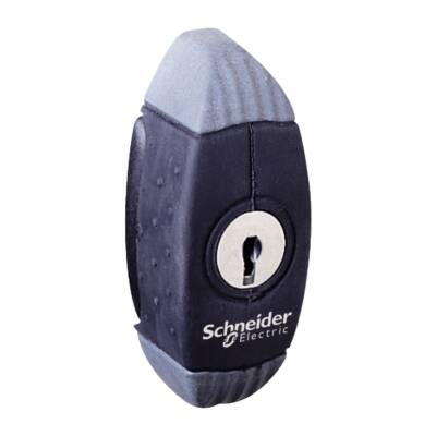 "Key handle with key 2241A for PanelSet S3D encl, attractive and ergonomic design" - Schneider Electric - NSYAEDL2241S3D