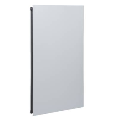 "Plain left door PanelSet S3D H1400xW500 RAL 7035" - Schneider Electric - NSYDS3D145L
