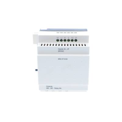 discrete I/O extension module - 10 I O - 24 V AC - for Zelio Logic - Schneider Electric - SR3XT101B