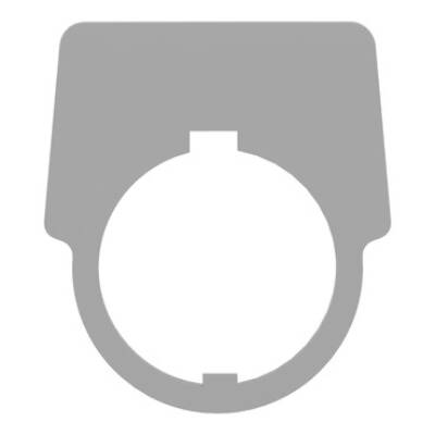 30MM LEGEND PLATE - BLANK 30MM - Schneider Electric - 9001KN300