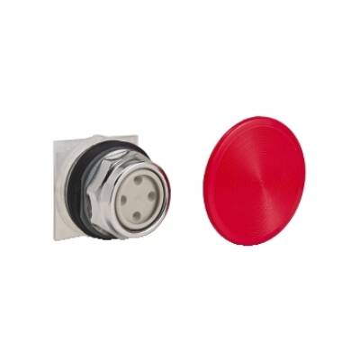 PUSHBUTTON 600VAC 10A 30MM TYPE K - Schneider Electric - 9001KR4RH13
