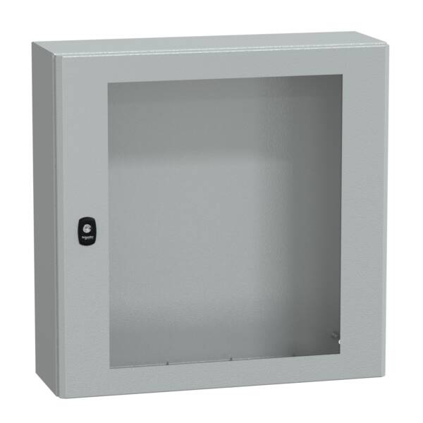 "PanelSet S3DM H600xW600xD150.IP66 IK10 RAL7035. top and bottom." - Schneider Electric - NSYS3DM6615T