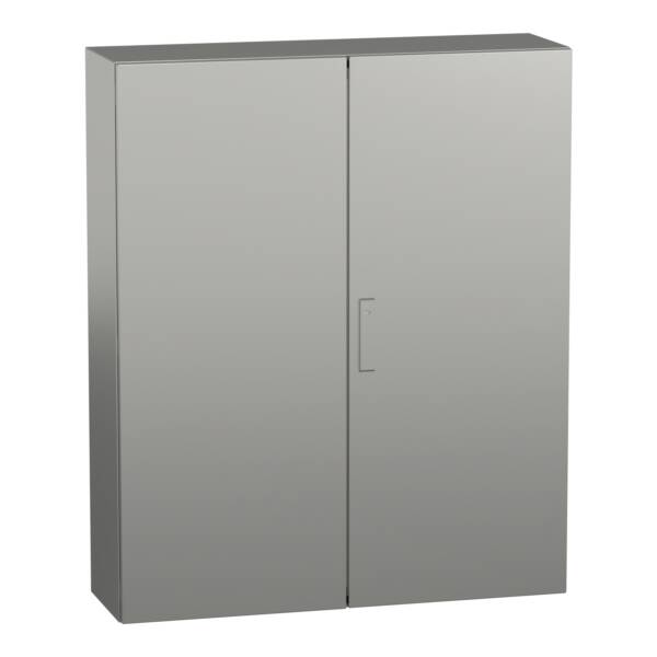 "PanelSet S3X stainless 316L, Scotch Brite® finish, H1200xW1000xD300 mm." - Schneider Electric - NSYS3X121030H