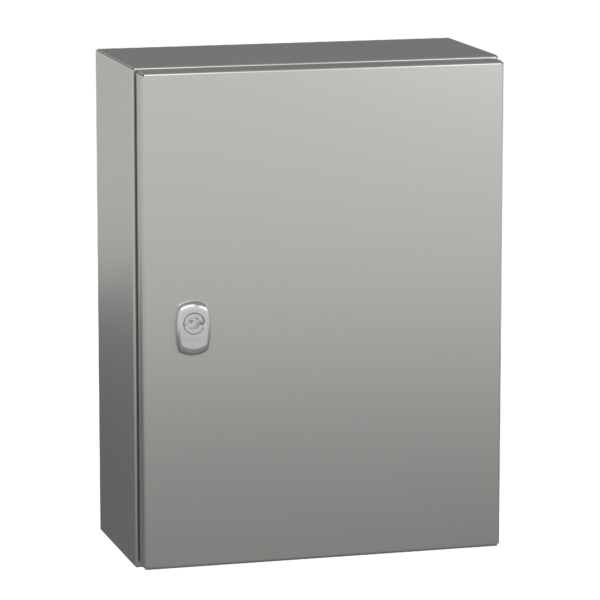 "PanelSet S3X stainless 304L, Scotch Brite® finish, H400xW300xD150 mm." - Schneider Electric - NSYS3X4315