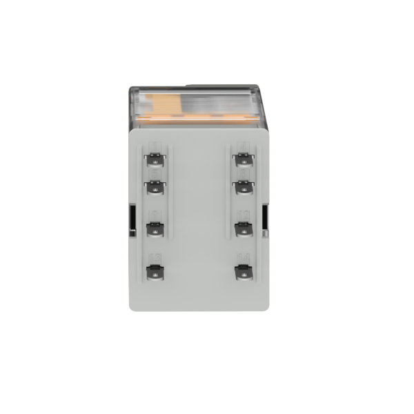miniature plug-in relay - Harmony RXM2L - 2 C/O - 230 V AC - 5 A - with LED - Schneider Electric - RXM2LB2P7