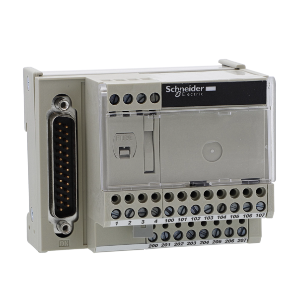 connection sub-base ABE7 - for distribution of 4 analog output channels - Schneider Electric - ABE7CPA21