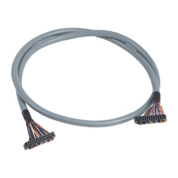 discrete I/O connecting cable - 2 m - for modular base controller - Schneider Electric - ABFT20E200