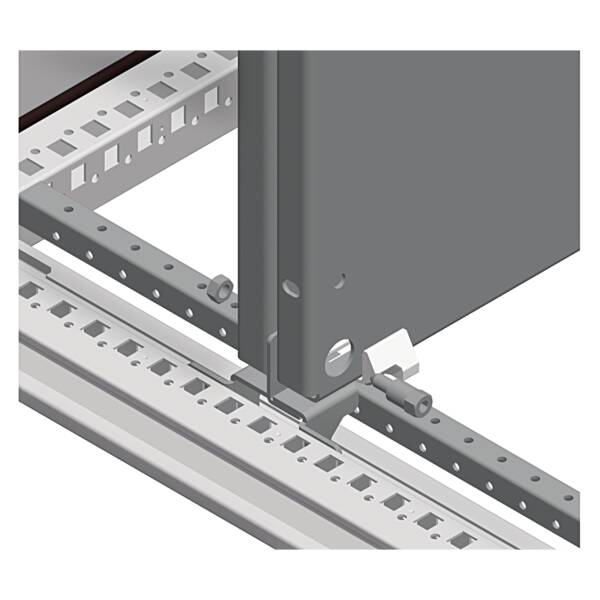 "Brackets for fixing mounting plates in back toback position, PanelSeT SFN, PanelSet SF, set of 4" - Schneider Electric - NSYSBTB