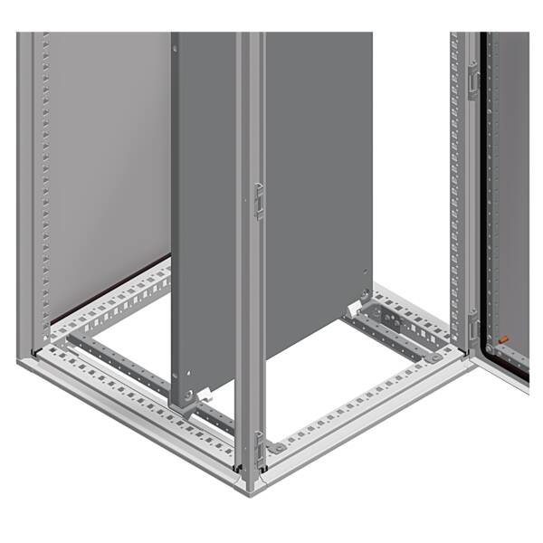 "Mounting plate sliding rails, PanelSeT SFN, PanelSet SF, D600mm  , set of 2" - Schneider Electric - NSYSMPS6