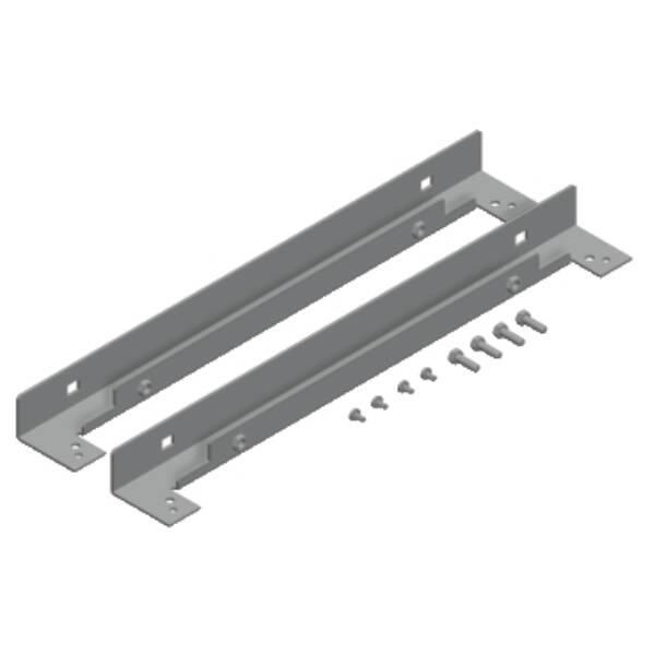"Side entry rails for the mounting plate, PanelSeT SFN, PanelSet SF, W600mm  , set of 2" - Schneider Electric - NSYSMPSE6