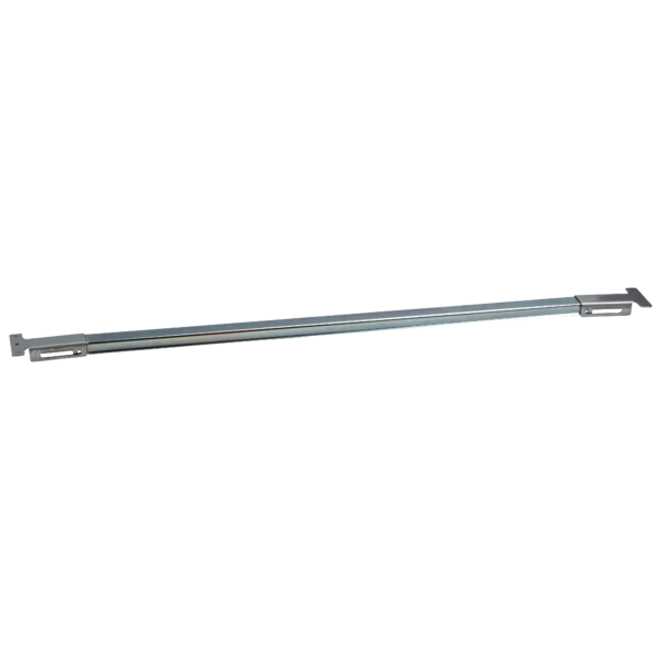 "Depth-adjustable rail with supports, PanelSeT SFN, PanelSeT SF, PanelSeT SM, for electrical enclosure W800mm , steel" - Schneider Electric - NSYMFSC80D